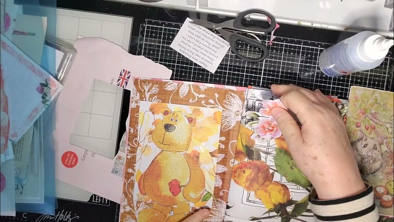 Creating and beginning a Gluebook using Daphne's Diary YouTube