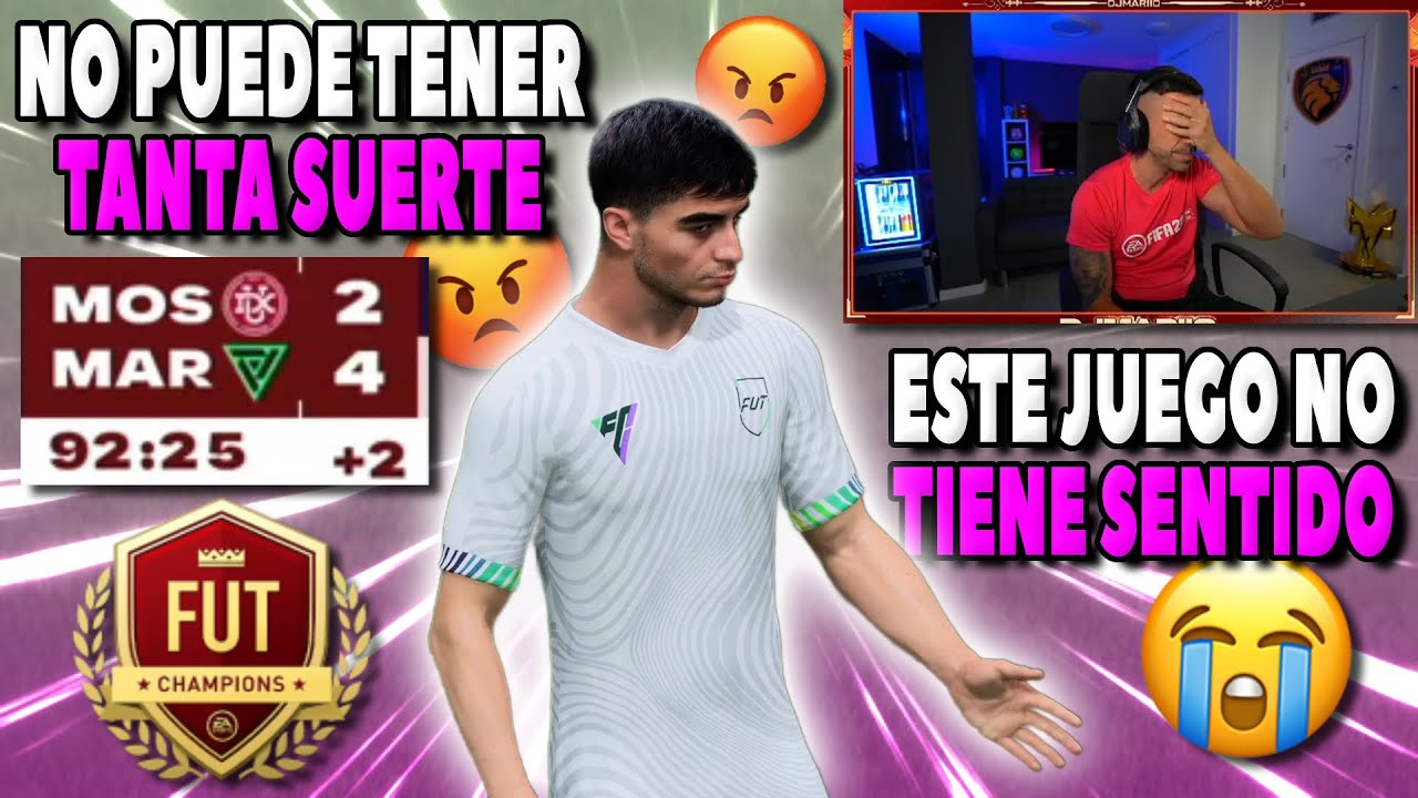 DjMaRiiO PIERDE con el RIVAL MÁS MALO de FUT CHAMPIONS | Lloros y Enfados FC 26