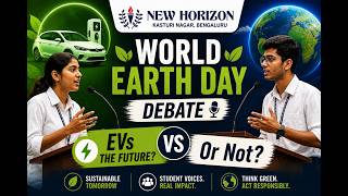 Are Electric Vehicles the Future? | World Earth Day Debate at NHCK