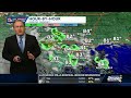 Feeling warmer and more humid beginning Sunday
