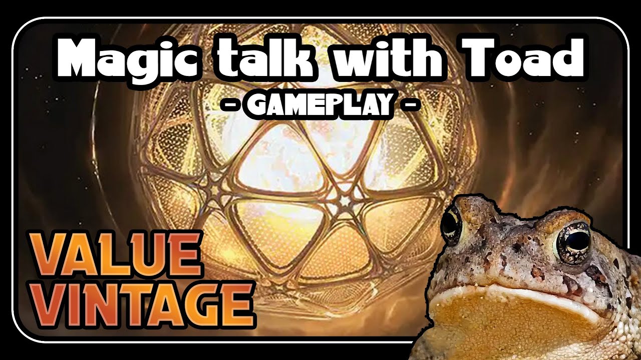 Игровой сеанс №10 || Винтажный набор стоимостью 30$ || Волшебный разговор с Тоадом