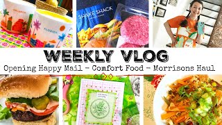 WEEKLY VLOG | Morrisons Shopping Haul | Opening Deliveries | Homemade Ramen & Shake Shack | ad