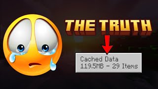 Truth About Minecraft Cache Data For Bedrock - Dayvidfiles Truth Video
