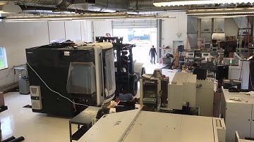 DMU 65 installation time-lapse