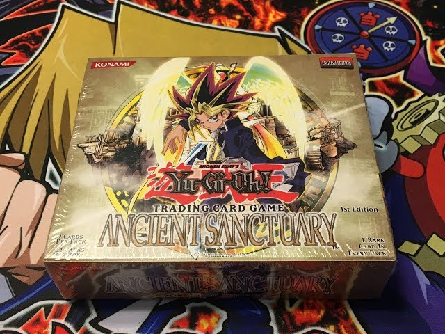 yugioh ancient sanctuary booster box Yu-Gi-Oh Unlimited (English) featuring Pharaohs Yu-Gi-Oh! Ancient Sanctuary (AST) 1st