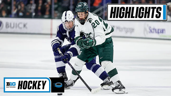Penn State at Michigan State | Highlights | Big Ten Hockey | Jan. 14, 2023