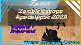 Counter Strike1.6 Download Zombie Escape Apocalypse 2024 Mod [ 50% FREE SMA ]