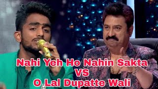 Nahi Yeh Ho Nahin Sakta Vs O Lal Dupatte Wali Ridham Indian Idol Episode 11 Kumar Sanu