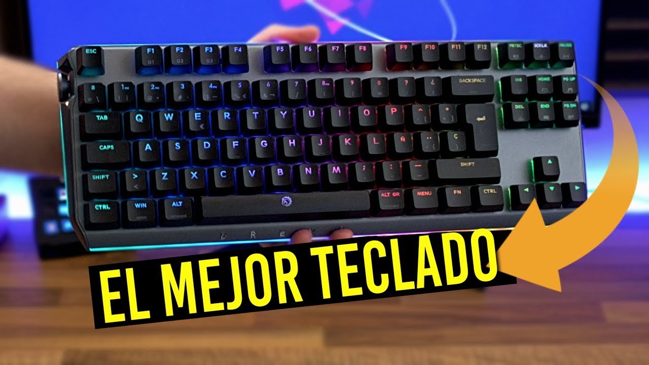 Zumbido Radioactivo caligrafía el MEJOR teclado mecánico del 2019: Drevo Blademaster Pro - Análisis  español - YouTube