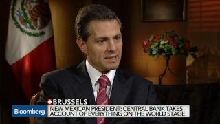 President of Mexico Enrique Pena Nieto on the Economy