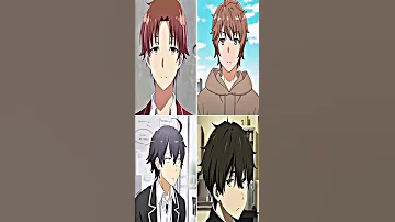 Their Smile hit's different 😌 #raphael_san_squad #anime #sakuta #hachiman #oreki #ayanokoji