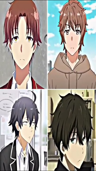 Their Smile hit's different 😌 #raphael_san_squad #anime #sakuta #hachiman #oreki #ayanokoji