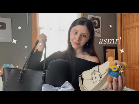 Showing You My Purses & What's In My Bags 👜 Gentle ASMR ♡