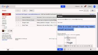 Intro to GMail Part 2 - Tour, Composing, Responding