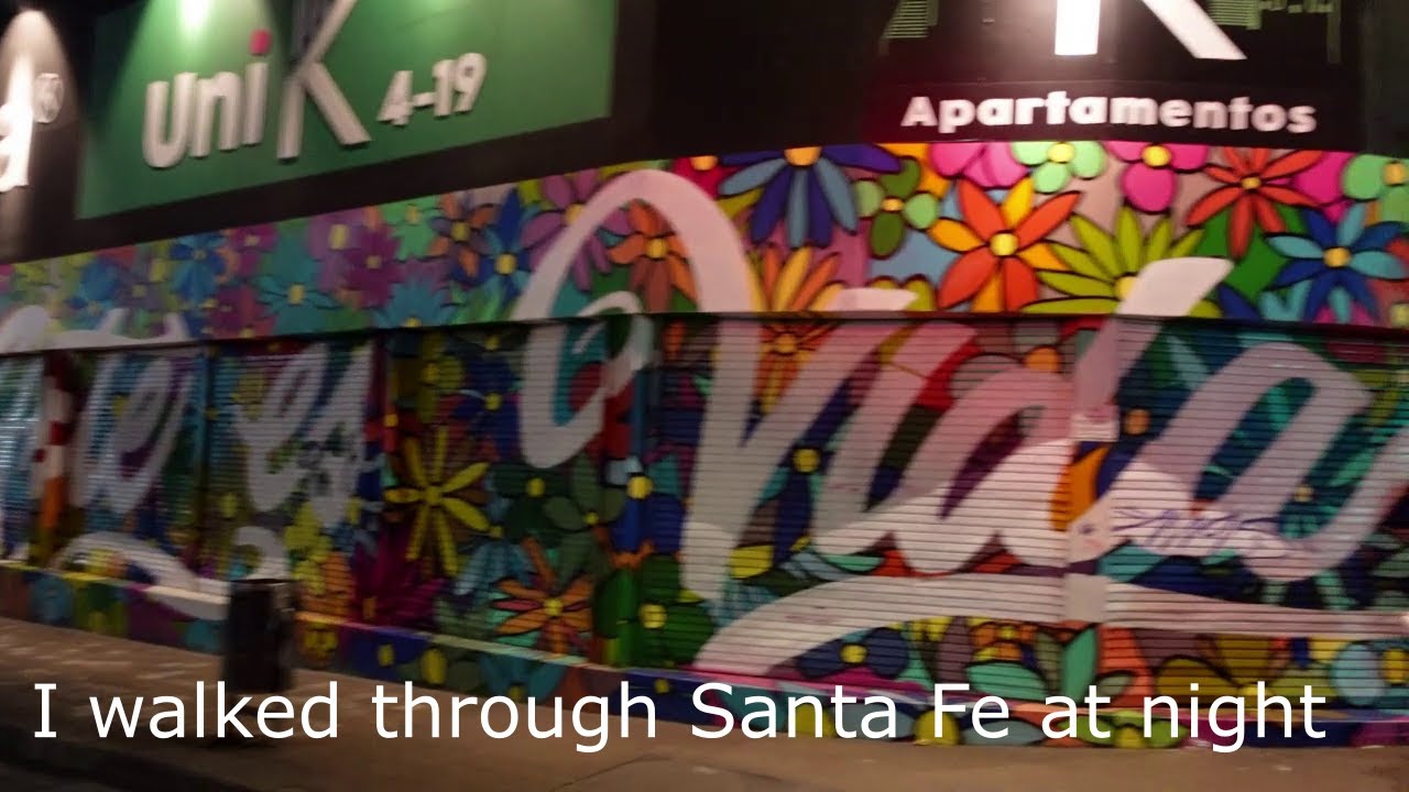 walking-at-night-in-santa-fe-bogota-colombia-youtube