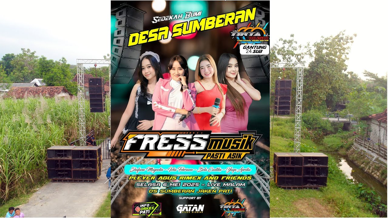 FRESS MUSIC LIVE GPS COMMUNITY GENERASI PEMUDA  SUMBERAN JAKEN PATI 2025