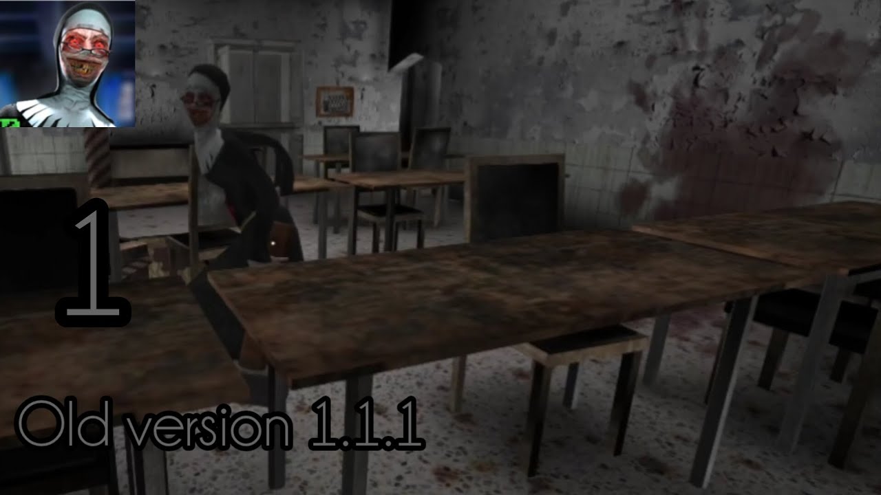 evil nun horror game Gameplay old version (1.1.1) part 1