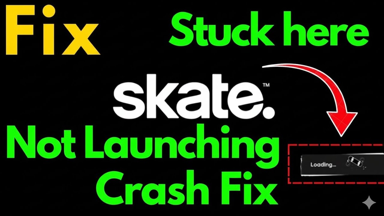 7 ways to fix skate not launching on a windows pc... How To FIX SKATE BLACK SCREEN & CRASH Issue! | Skate Black Loading ...