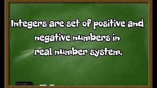 Operations On Integers Math Songs