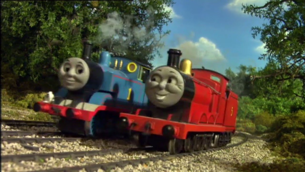 Thomas & Friends The Great Discovery Thomas And James Are Racing (Lower Pitch) YouTube