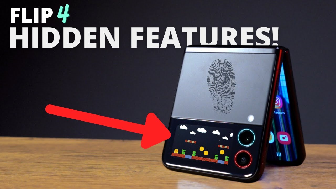 Z FLIP 4: 10 HIDDEN FEATURES! (You NEED these NOW!) 