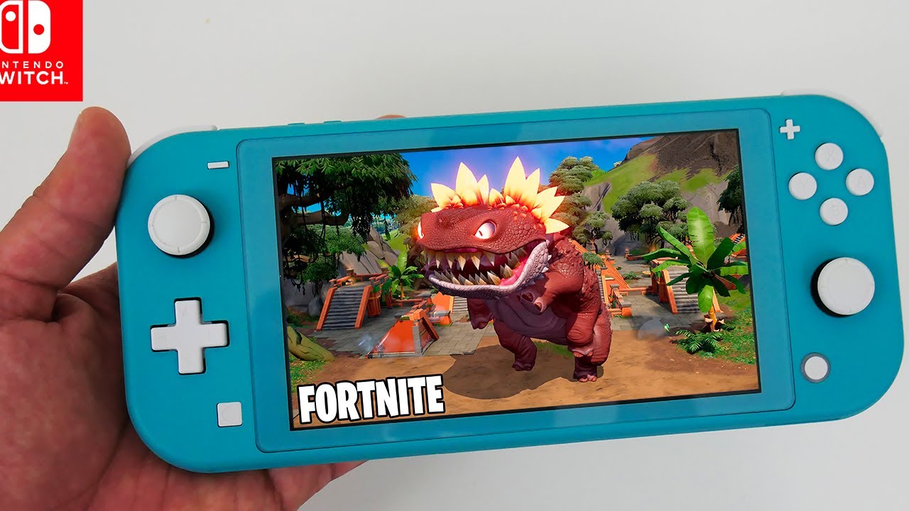 Fortnite Nintendo Switch LITE - Chapter 3 - YouTube