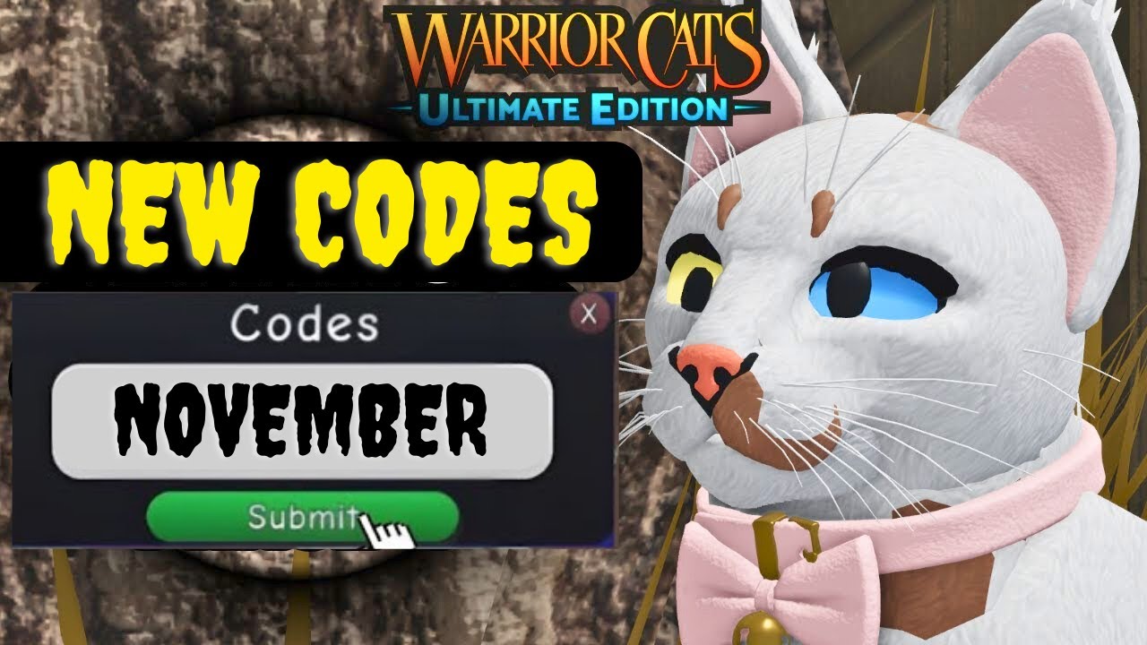 NEW* ALL WORKING CODES FOR WARRIOR CATS IN 2023! ROBLOX WARRIOR CATS  ULTIMATE EDITION CODES 