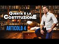 Articolo 4 Costituzione italiana: spiegazione e commento | Avv. Angelo Greco