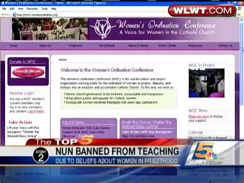 Nun Barred From Teaching Over Views On Women