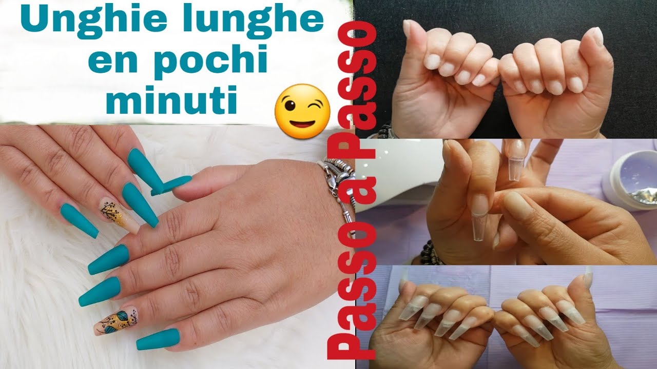 💅NAILS EXTENSION CON TIP INTERA COFFIN💅