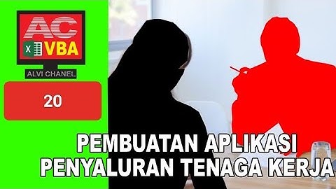 20 Coding Pencarian di Texbox1 NIK pada Userform1 Input Data Pencari Kerja Part 1 VBA Excel