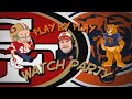 49ers-Bears Sunday Night Football Play by Play