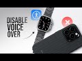 How to Disable Voice Over on Apple Watch with No iPhone (tutorial)