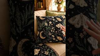 Moth and Blooms Pattern Led Decor