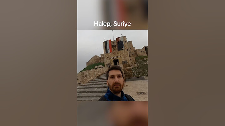 Halep kalesi , Suriye 2022