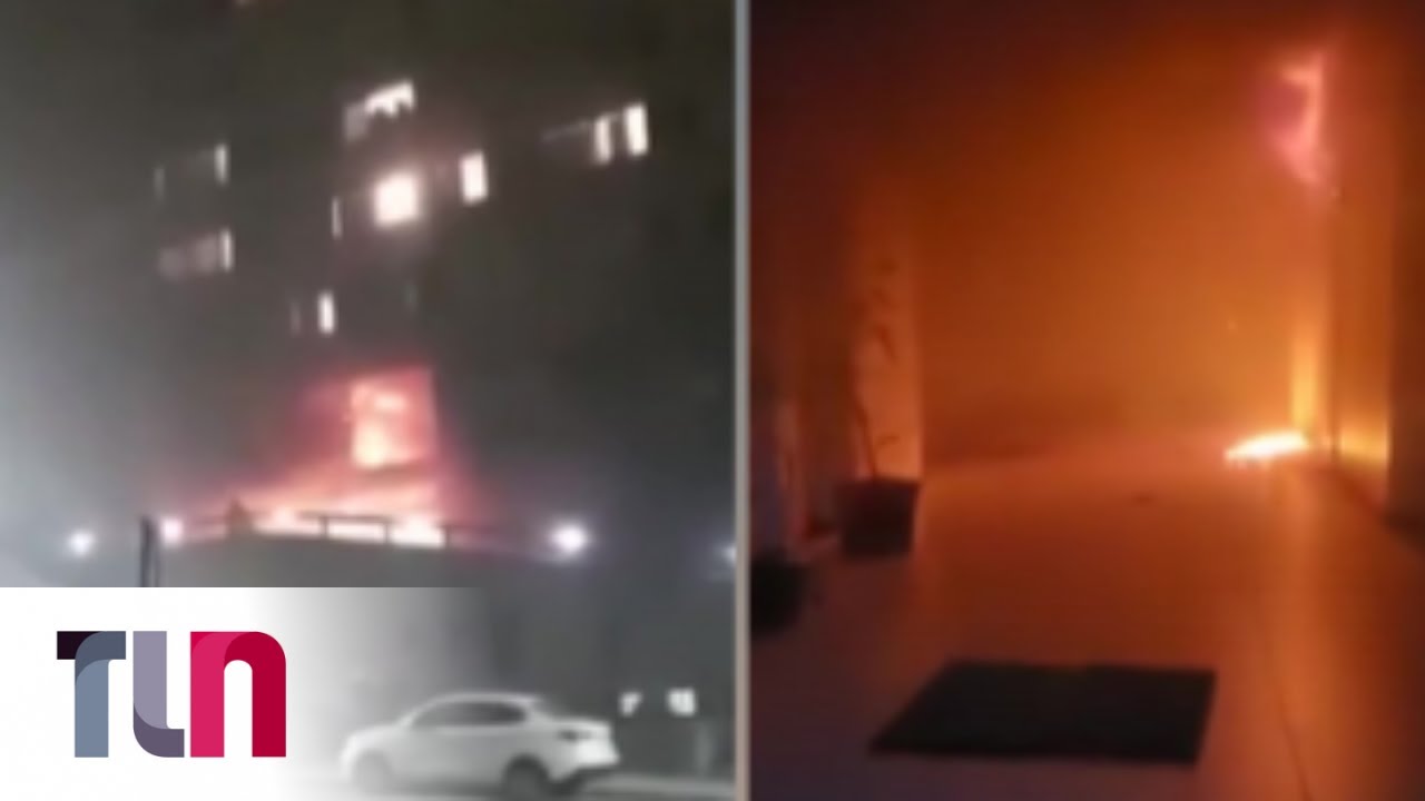 Impactante incendio en un complejo de Bariloche: cuatro heridos graves ...