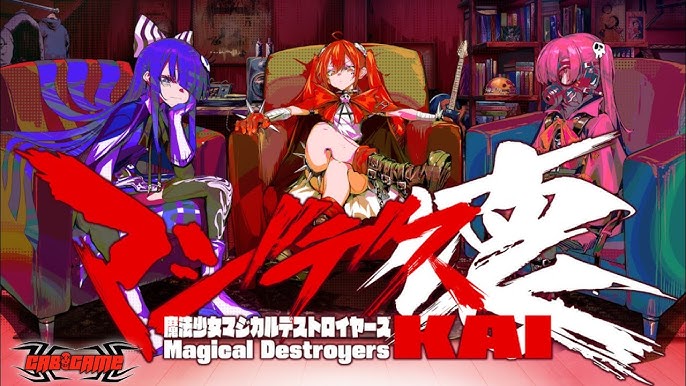 Freedom fighting otaku in the latest Magical Girl Magical Destroyers trailer