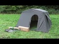 Military army outdoor basecamp large tent shelter 6 person  olive