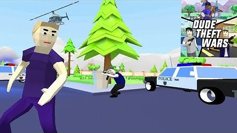 Dude Theft Wars: Open World Sandbox Simulator Gameplay #3 (Android) | Find 3 Hacking Tools