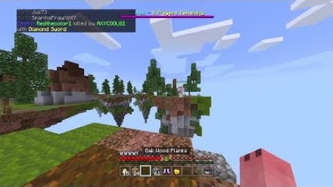 Winning skywars with only using my fist part 2