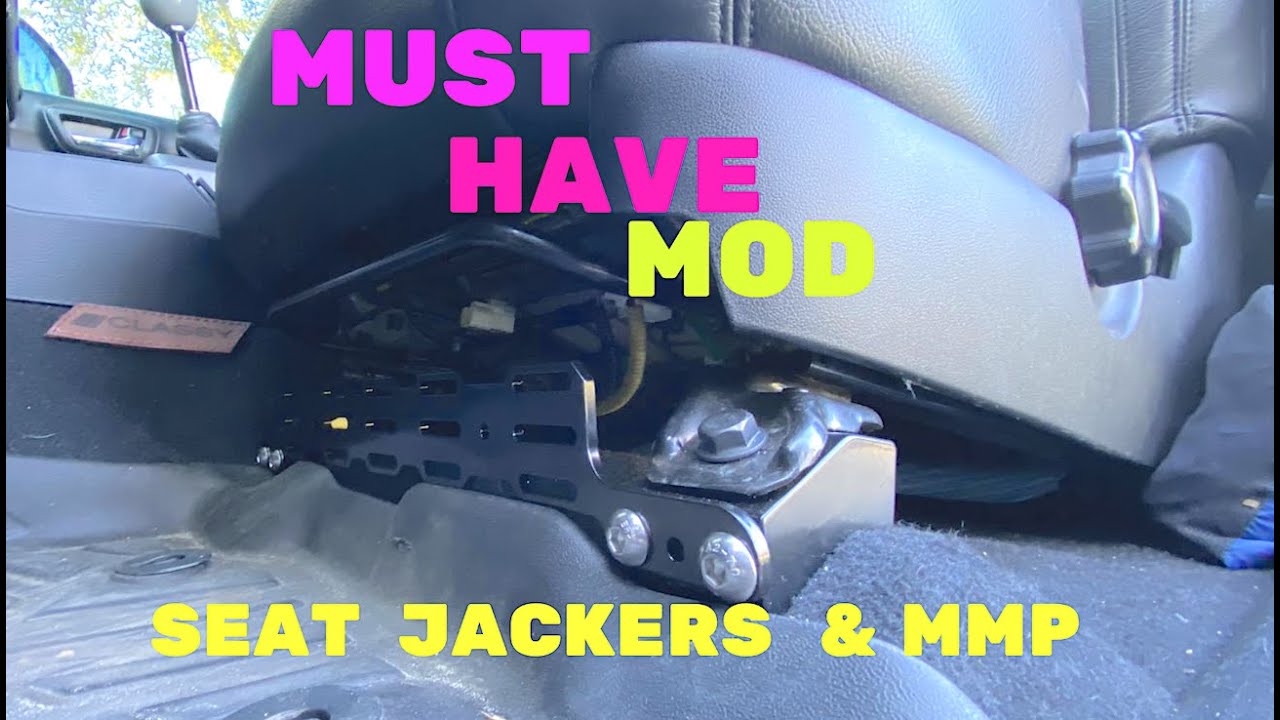 Toyota Desert Does It Seat Jackers & MMP Install (2017