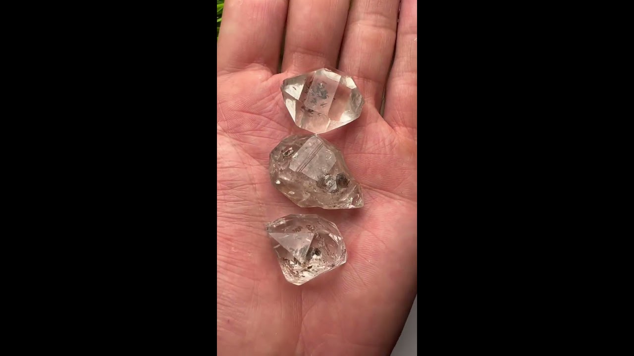 Large Herkimer Diamond Crystal Shorts