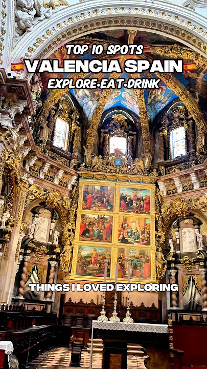 The 10 BEST Things To Do & Places To Eat in Valencia, Spain!🇪🇸✨ #TravelTips