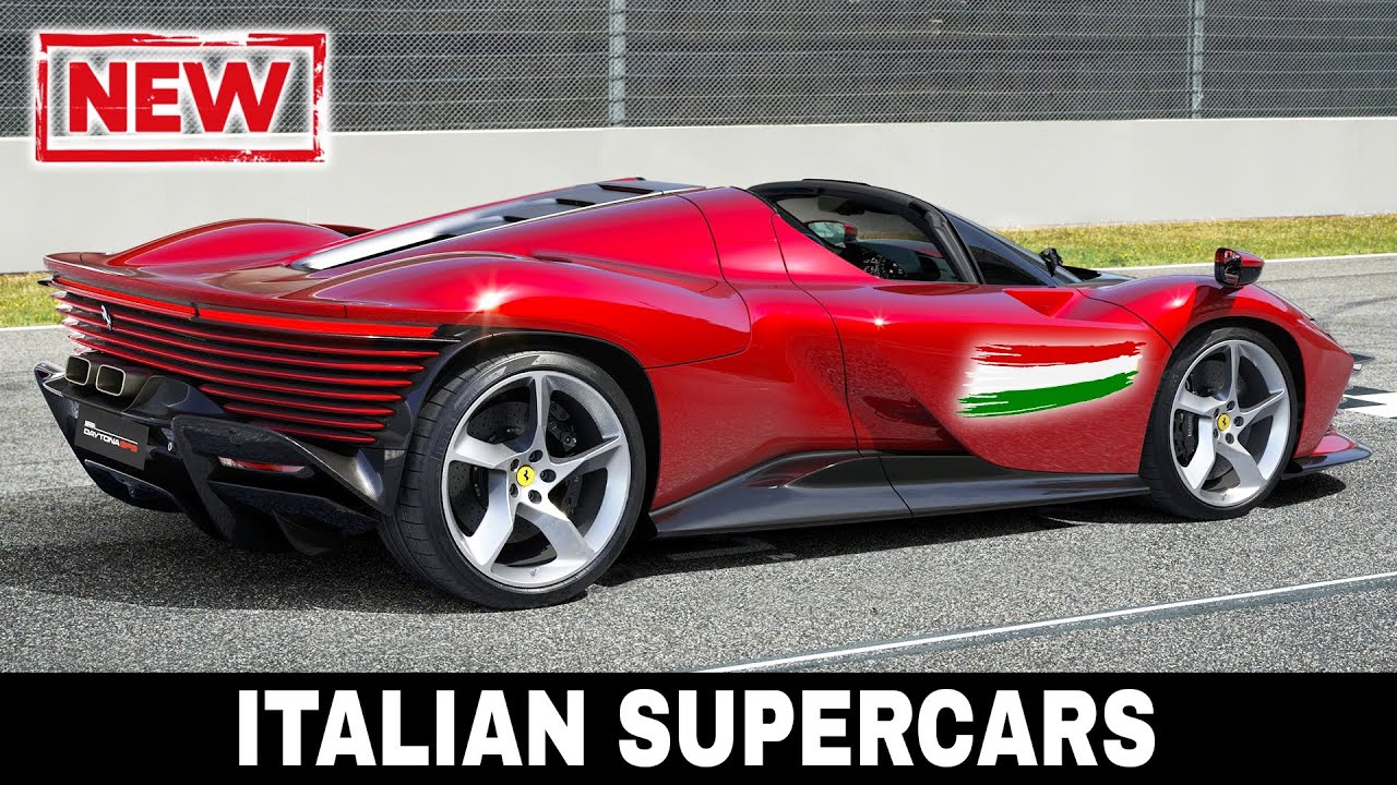 NEW Italian Supercars for 2022: Ferrari & Lamborghini Models Joined by other Exotic Automobiles