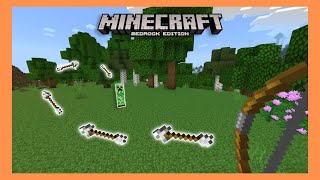Minecraft Bedrock Auto Aim Bow | Bedrock Command Block Tutorial