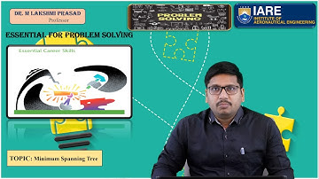 Minimum Spanning Tree by Dr. M Lakshmi Prasad