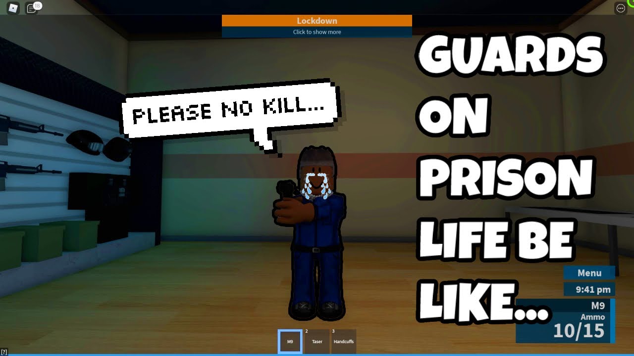 How to watch and stream I'M THE BEST GUARD EVER Roblox Prison Life - 2017  on Roku