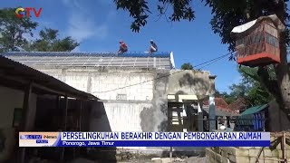 Suami Selingkuh, Rumah Besar di Ponorogo Dihancurkan Keluarga Istri #BuletiniNewsPagi 17/02