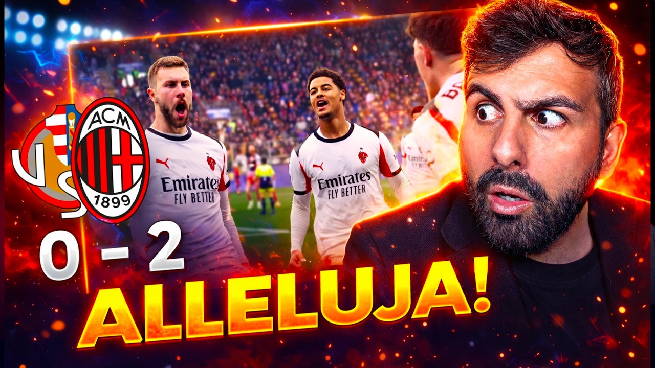 [ALLELUJA!] CHE FATICA BUTTARLA DENTRO | CREMONESE - MILAN: 0-2 | ANALISI MATCH