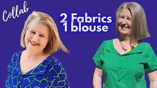 We bought the same pattern... sew I made it twice! (Collab)